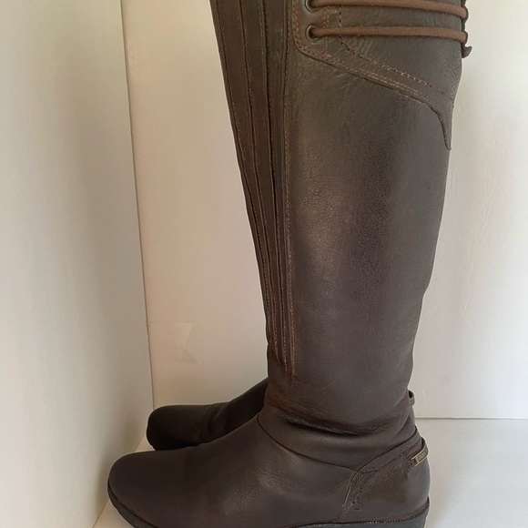 Merrell Vera Peak Brown Leather Boots - Picture 6 of 11